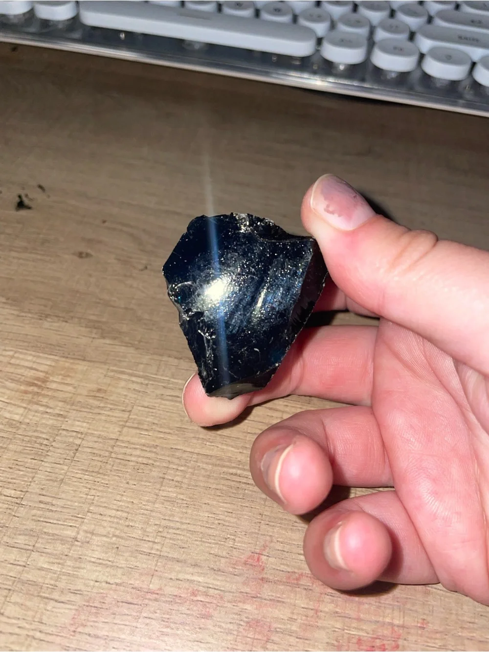 Polished Black Obsidian Chunk - Natural Gem